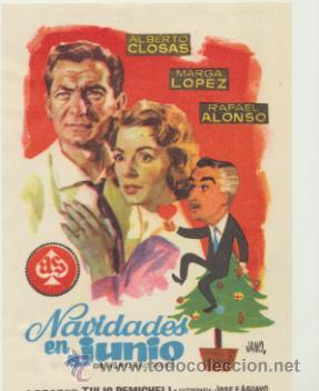 Cine: Navidades en Junio. Sencillo de As Films. - Foto 1