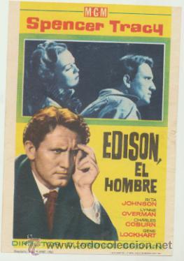 Cine: Edison, El Hombre. Sencillo de MGM. - Foto 1