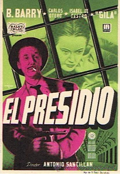 Cine: FOLLETO DE CINE &uml;EL PRESIDIO&uml; - Foto 1
