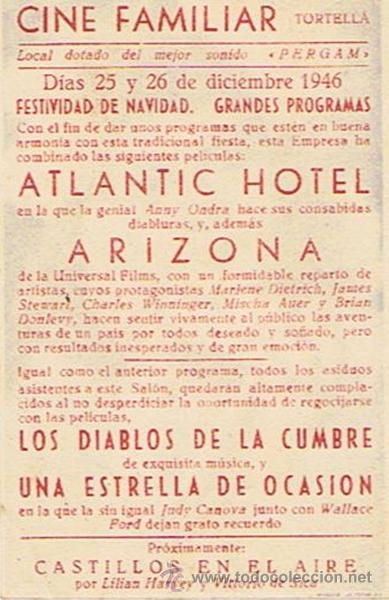 Cine: FOLLETO DE CINE  DE AMPARITO RIVELLES - Foto 2