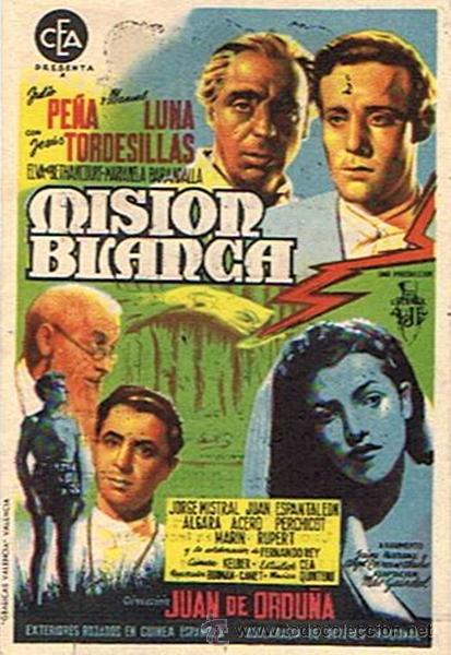 Cine: FOLLETO DE CINE &uml;MISI&Oacute;N BLANCA&uml; - Foto 1