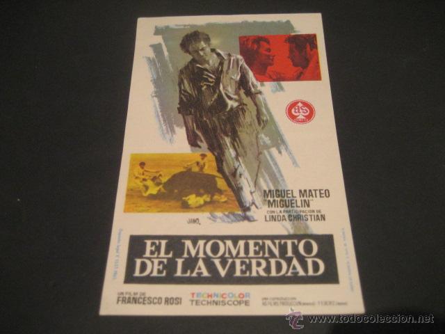 Cine: EL MOMENTO DE LA VERDAD - Foto 1