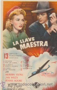 Cine: La LLave Maestra. Sencillo de Universal.  &iexcl;IMPECABLE! - Foto 1