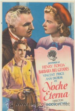 Cine: Noche Eterna. Sencillo de Floralva. - Foto 1