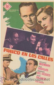 Cine: P&aacute;nico en las calles. Sencillo de 20Th Century Fox.  &iexcl;IMPECABLE! - Foto 1