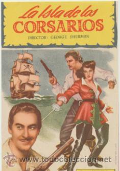 Cine: La Isla de los corsarios. Doble de Universal.  &iexcl;IMPECABLE! - Foto 1