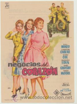 Cine: Negocios del Corazon. Sencillo de Chamart&iacute;n. Terraza Continental - Los Dolores.