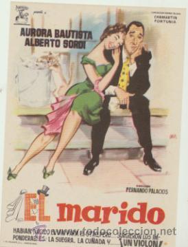 Cine: El Marido. Sencillo de Chamart&iacute;n.