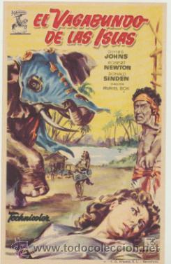 Cine: El Vagabundo de las islas. Sencillo de Chamart&iacute;n   &iexcl;IMPECABLE! - Foto 1