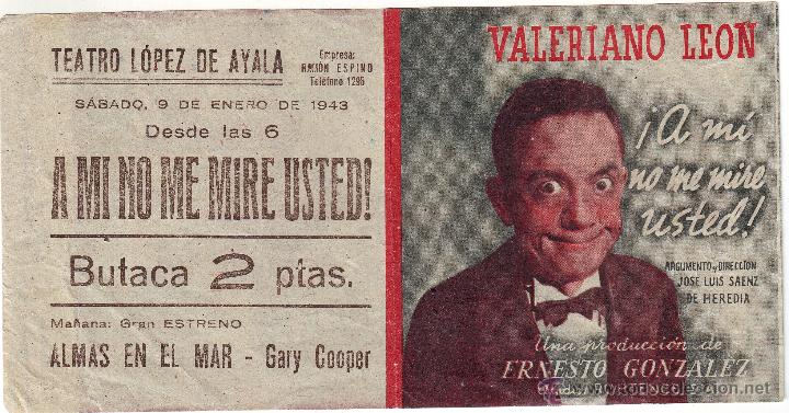 Cine: PROGRAMA DE CINE A MI NO ME MIRE USTED. CINE DE BADAJOZ - Foto 1