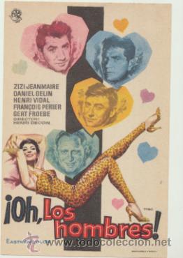 Cine: &iexcl;Oh los hombres! Sencillo de Floralva.