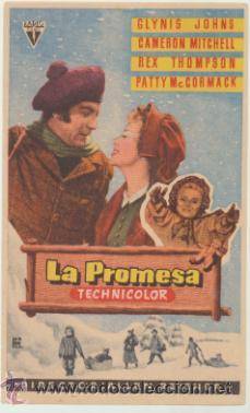  Flyers Publicitaires de films Anciens: La romesa. Sencillo de Radio Films.
