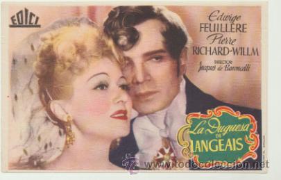 Cine: La Duquesa de Langeais. Sencillo de Edici. - Foto 1