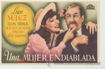 Cine: Una mujer endiablada. Sencillo de Edici.  &iexcl;IMPECABLE! - Foto 1