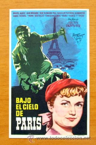 Cine: Bajo el cielo de Paris - Con publicidad - Foto 1