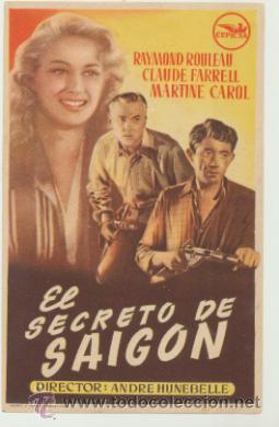 Cine: El Secreto de Saigon. Sencillo de Cepicsa. - Foto 1