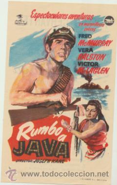 Cine: Rumbo a Java. Sencillo de Cepicssa.  Teatro Cervantes - M&aacute;laga.  &iexcl;IMPECABLE! - Foto 1