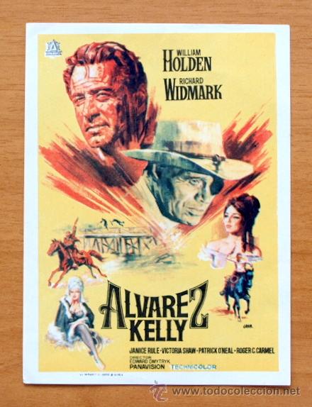 Cine: Alvarez Kelly - William Holden, Richard Widmark - Foto 1