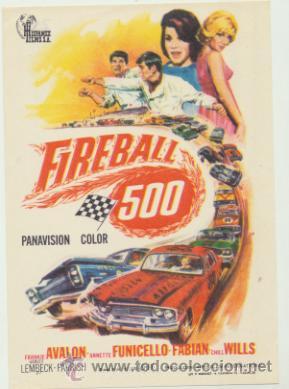 Cine: Fireball 500. Sencillo de Hispamex. - Foto 1