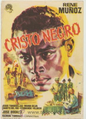  Flyers Publicitaires de films Anciens: Cristo Negro. Sencillo de Floralva.
