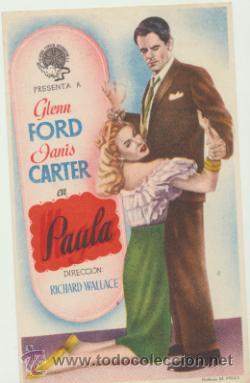 Flyers Publicitaires de films Anciens: Paula. Sencillo de Floralva.