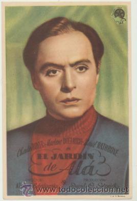 Foglietti di film di film antichi di cinema: El jard&iacute;n de Al&aacute;. Sencillo de Floralva.