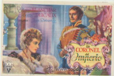 Cine: Un coronel del Imperio. Sencillo de RKO.  &iexcl;IMPECABLE! - Foto 1