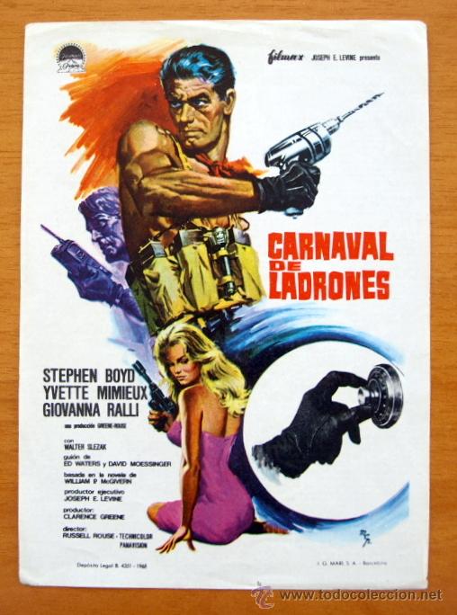 Cine: Carnaval de Ladrones - Stephen Boyd, Yvette Mimieux - Foto 1