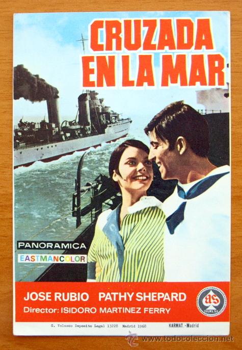 Cine: Cruzada en la mar - Jose Rubio, Pathy Shepard - Foto 1
