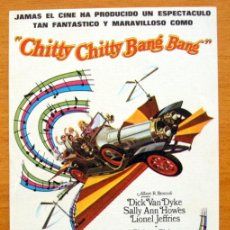 Cine: CHITTY CHITTY BANG BANG - DICK VAN DYKE, SALLY ANN HOWES. Lote 46542656