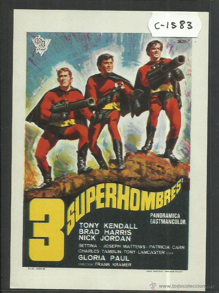 3 SUPERHOMBRES-(C- 1583 )