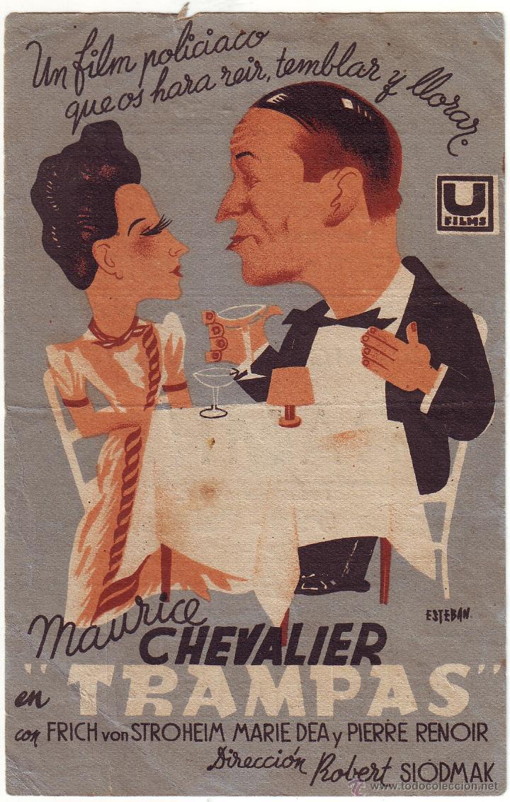 Cine: TRAMPAS 1941 CINE DE BADAJOZ - Foto 1