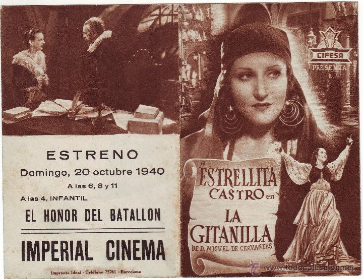 Cine: LA GITANILLA 1940 CINE DE BADAJOZ - Foto 1