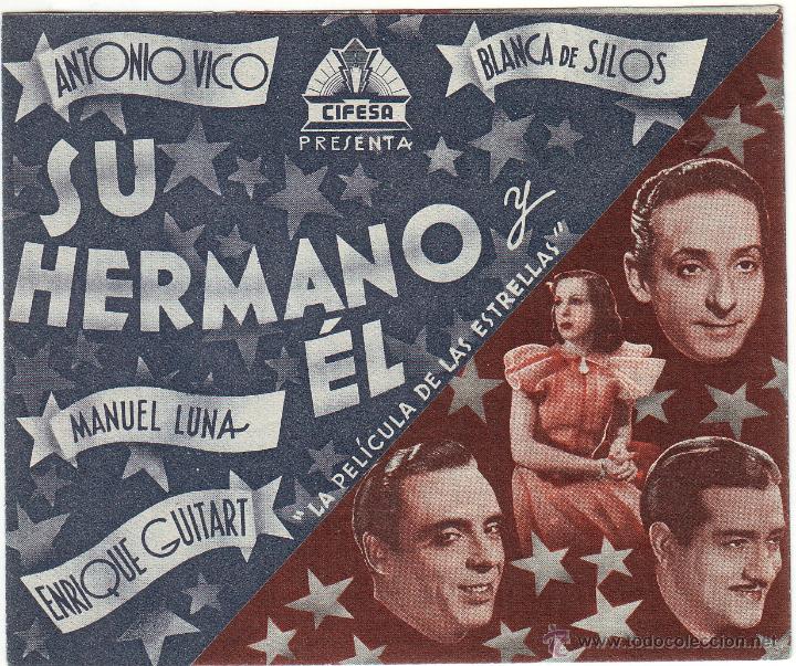 Cine: SU HERMANO Y &Eacute;L 1942 - Foto 1