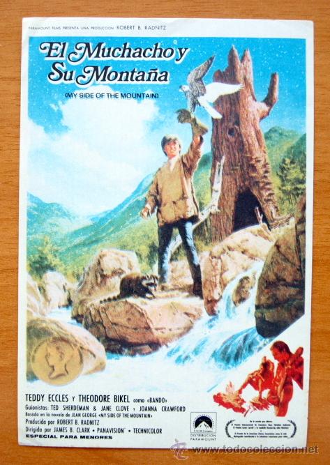  Flyers Publicitaires de films Anciens: El muchacho y su Monta&ntilde;a - Teddy Eccles, Theodore Bikel - Folleto de Cine