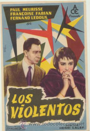 Cine: Los Violentos. Sencillo de CEA. - Foto 1