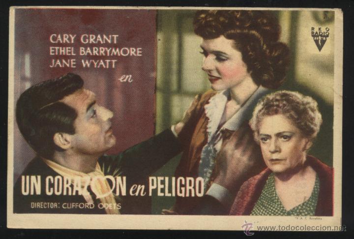 Cine: Q-04818- UN CORAZON EN PELIGRO (None But the Lonely Heart) (CINE BORN - PALMA) Cary Grant