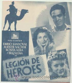 Cine: Legi&oacute;n de H&eacute;roes. Doble de Helios Films. - Foto 1