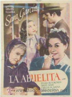  Flyers Publicitaires de films Anciens: La Abuelita. Sencillo de Arajol.