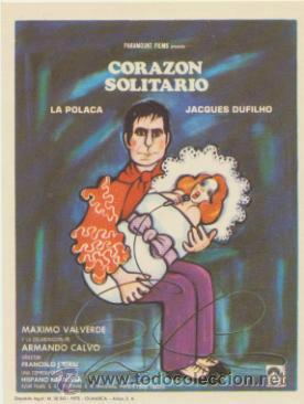 Cine: Coraz&oacute;n solitario. Sencillo de Paramount.  &iexcl;IMPECABLE! - Foto 1
