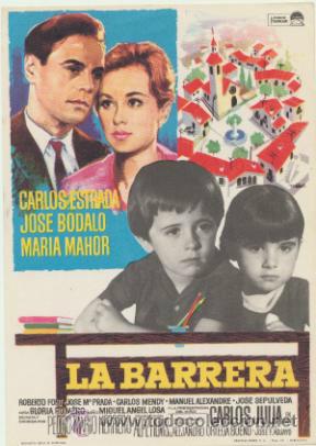 Cine: La Barrera. Sencillo de Paramount. - Foto 1