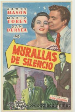 Cine: Murallas de silencio. Sencillo de Universal. - Foto 1