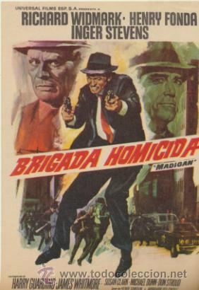 Cine: Brigada Homicida. Sencillo de Universal. - Foto 1