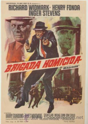 Cine: Brigada Homicida. Sencillo de Universal. - Foto 1