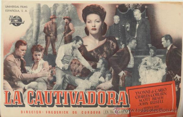 Cine: La Cautivadora. Sencillo grande de Universal. - Foto 1