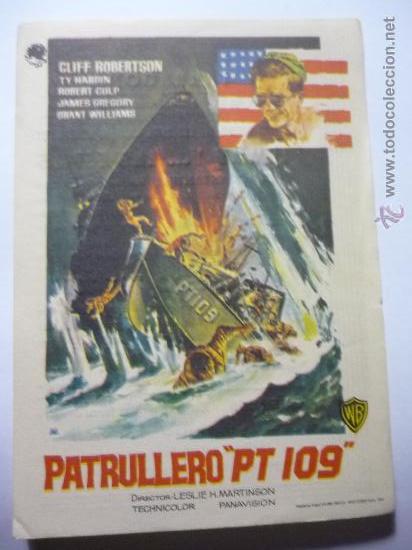 Cine: PROGRAMA MANO PATRULLERO PT 109-PUBLICIDAD - Foto 1