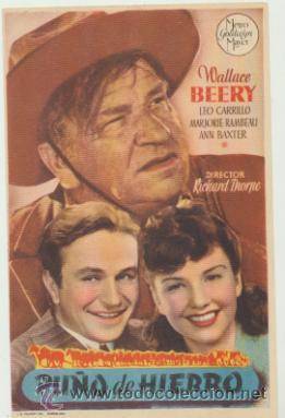 Cine: Pu&ntilde;o de Hierro. Sencillo de MGM. - Foto 1
