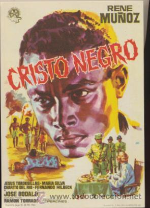 Cine: Cristo Negro. Sencillo de Floralva. &iexcl;IMPECABLE! - Foto 1