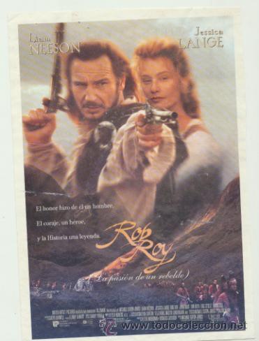 Kino: Rob Roy. Sencillo grande de United Artists.