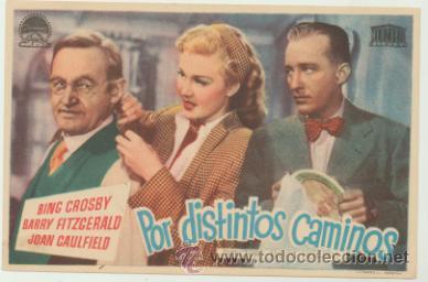 Cine: Por distintos caminos. Sencillo de Paramount.   &iexcl;IMPECABLE! - Foto 1